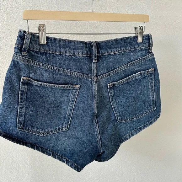 Zara Blue Jean Shorts for Women - Picture 3 of 5